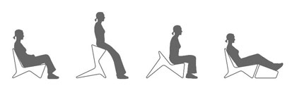 XP Chair Seating Positions